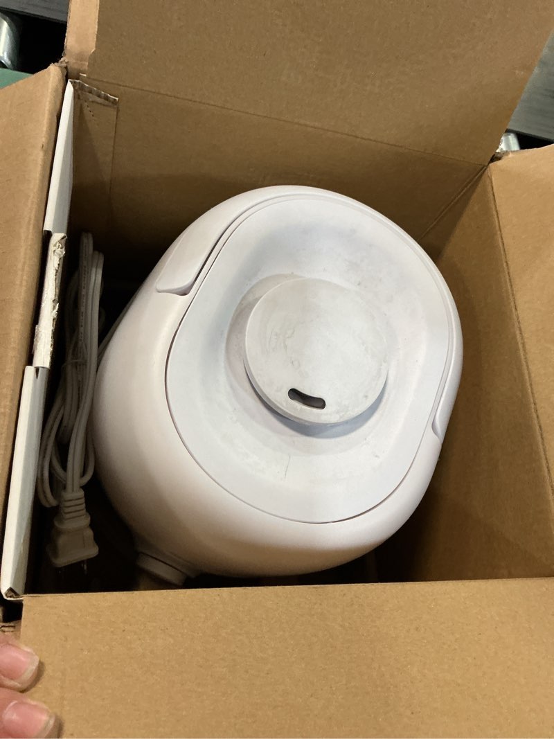 Condition photo showing As Is for Frida Baby 3-in-1 Cool Mist Humidifier for Large Rooms, Top Fill Humidifier for Bedroom, Allergy Relief, 60 Hour Runtime + Nightlight, Auto Shut-Off, Quiet, Carry Handle, Essential Oil Diffuser