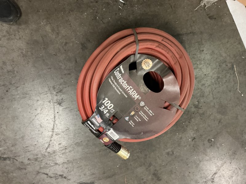 Condition photo showing New/Like New for contractor farm 3/4 in. x 100 ft. contractor water hose