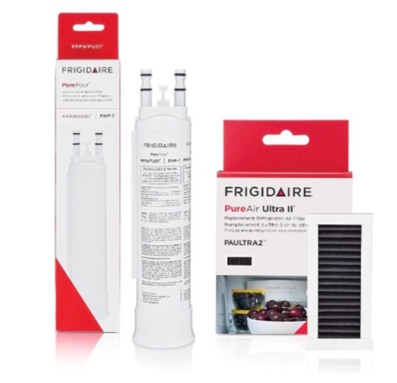 frigidaire purepour pwf-1 (fppwfu01) & pureair ultra ii (paultra2) water & air filter combo kit regular