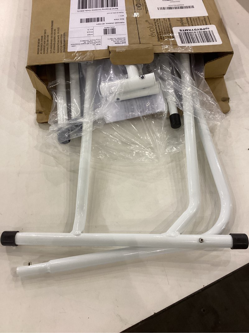 Condition photo showing New/Like New for Dream On Me Lightweight Mesh Security Adjustable Bed Rail for Toddler, Breathable Mesh Fabric, Suitable for All Types Of Beds, Reinforced Anchor System Bed Guard Rail, White