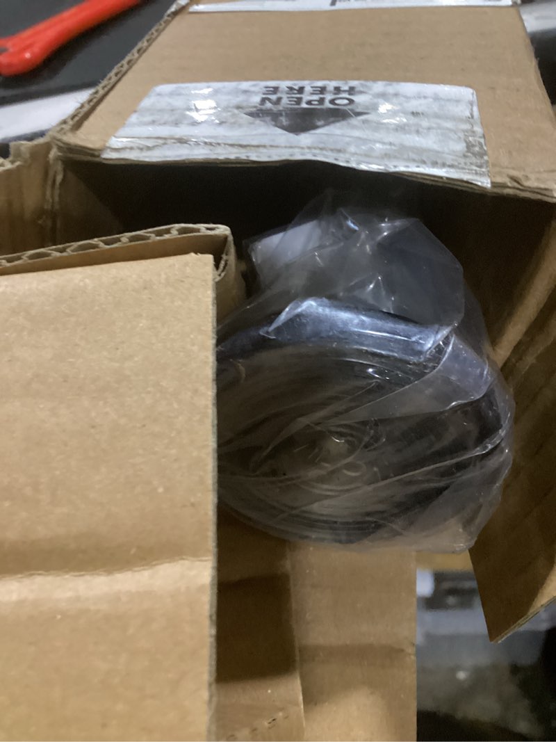 Condition photo showing Good Condition for ivilon tension curtain rod - spring tension rod for windows or shower, 54 to 90 inch. black 54" to 90" black