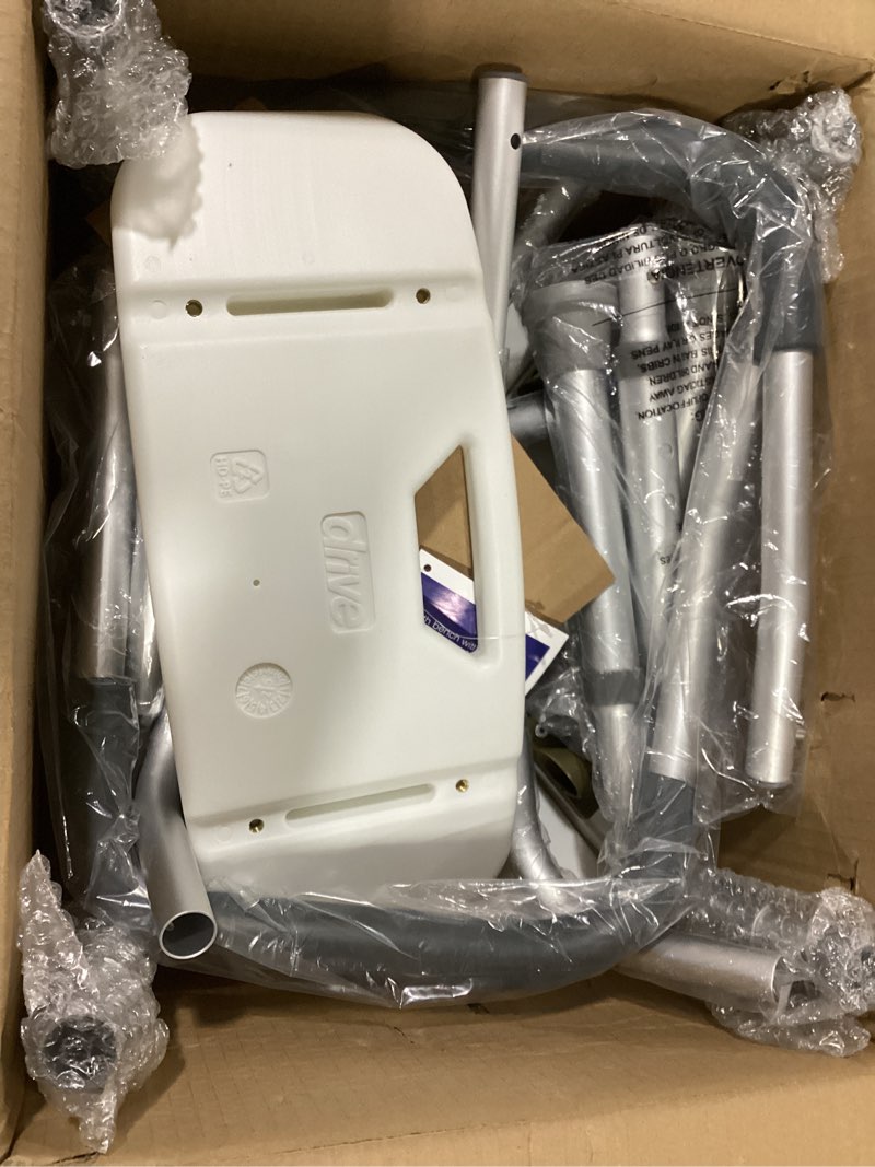 Condition photo showing Good Condition for Bath SafetyBenches/Stools Product Description: KD Bath Bench w/Back & Padded Arm,1/ea