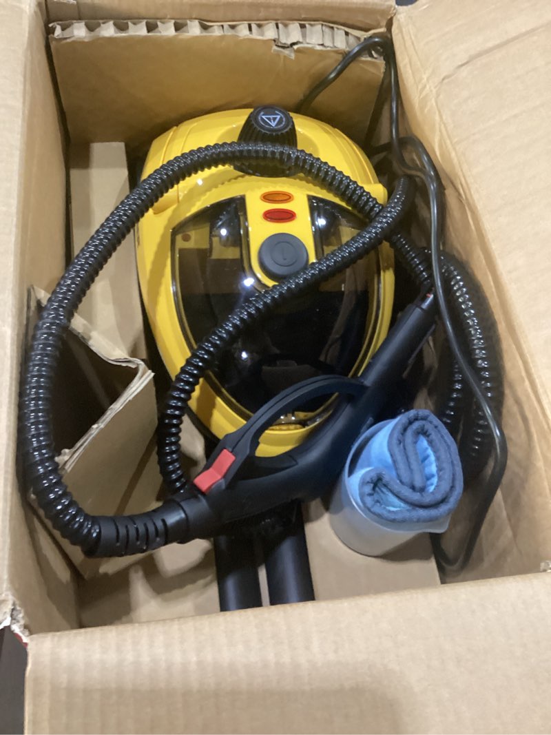 Condition photo showing Good Condition for wagner spraytech 2494184 915e on-demand steam cleaner & wallpaper removal, multipurpose power steamer, 18 attachments included (some pieces included in storage compartment) for floor