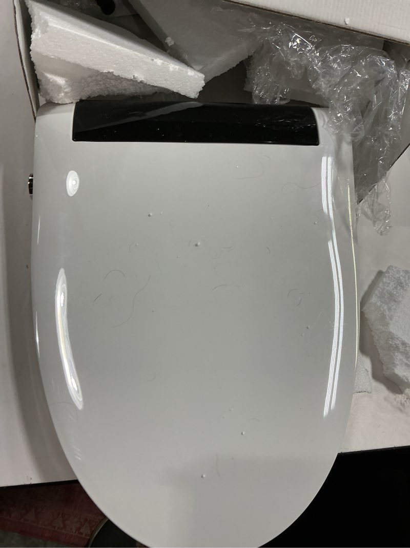 Condition photo showing Good Condition for Bidet Toilet Seat with Auto Open/Close Lid, Voice Control, Heated Seat, Warm Water Wash, Bubble Shield, Air Dryer, Adjustable Water & Dual Lid Colors