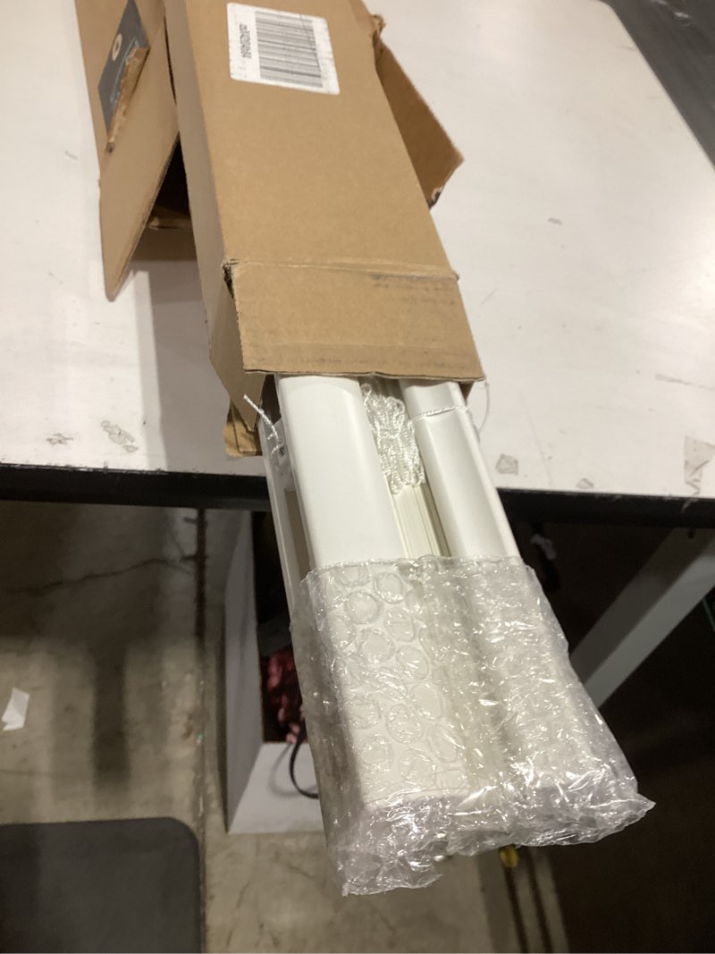 Condition photo showing Good Condition for DEZ FURNISHINGS Cordless 1" Mini Blind, 42" W x 60" H, Pearl White