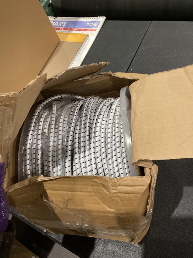 T.W Evans Cordage SC-308-300 3/8 -Inch by 300-Feet Elastic Bungee Shock Cord