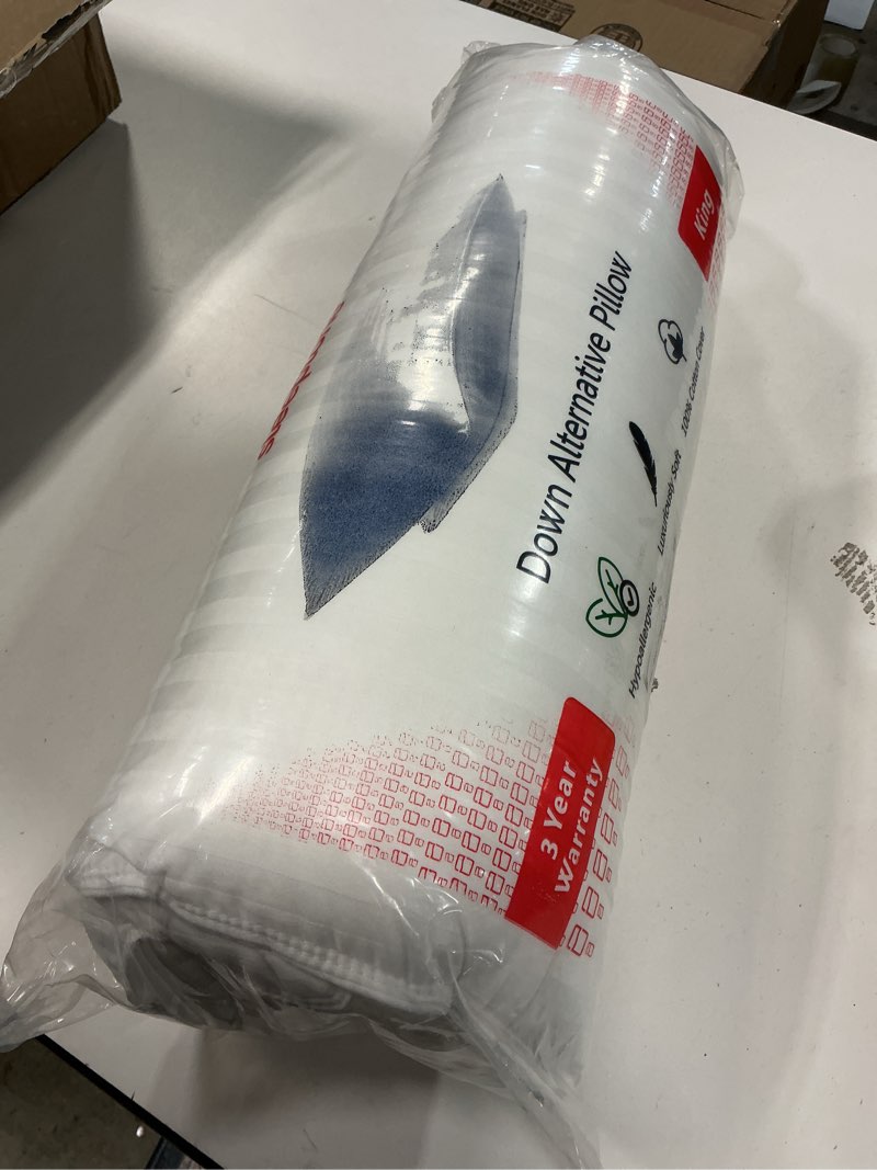 Condition photo showing Good Condition for Beckham Hotel Collection Bed Pillows Standard/Queen Size Set of 2 - Original Soft Down Alternative Pillow for Sleeping - Soft Support for Back, Stomach or Side Sleepers