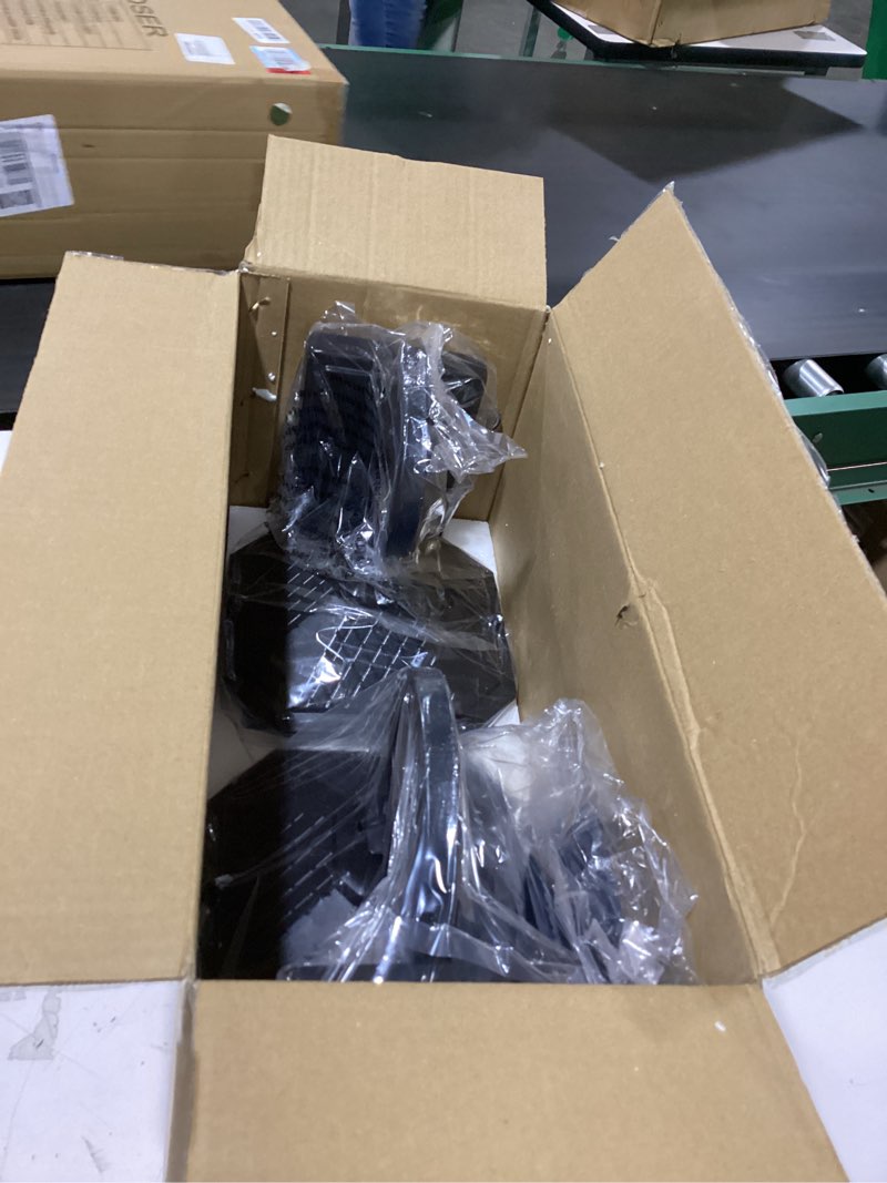 Condition photo showing New/Like New for ysn 16'' large outdoor wall lights 2 packs, black exterior lighting fixture outdoor sconce lights, waterproof outside lights for house with e26 socket, outdoor lanterns for porch, garage, farmhouse black 16inch-no sensor(hardwired)-2pack