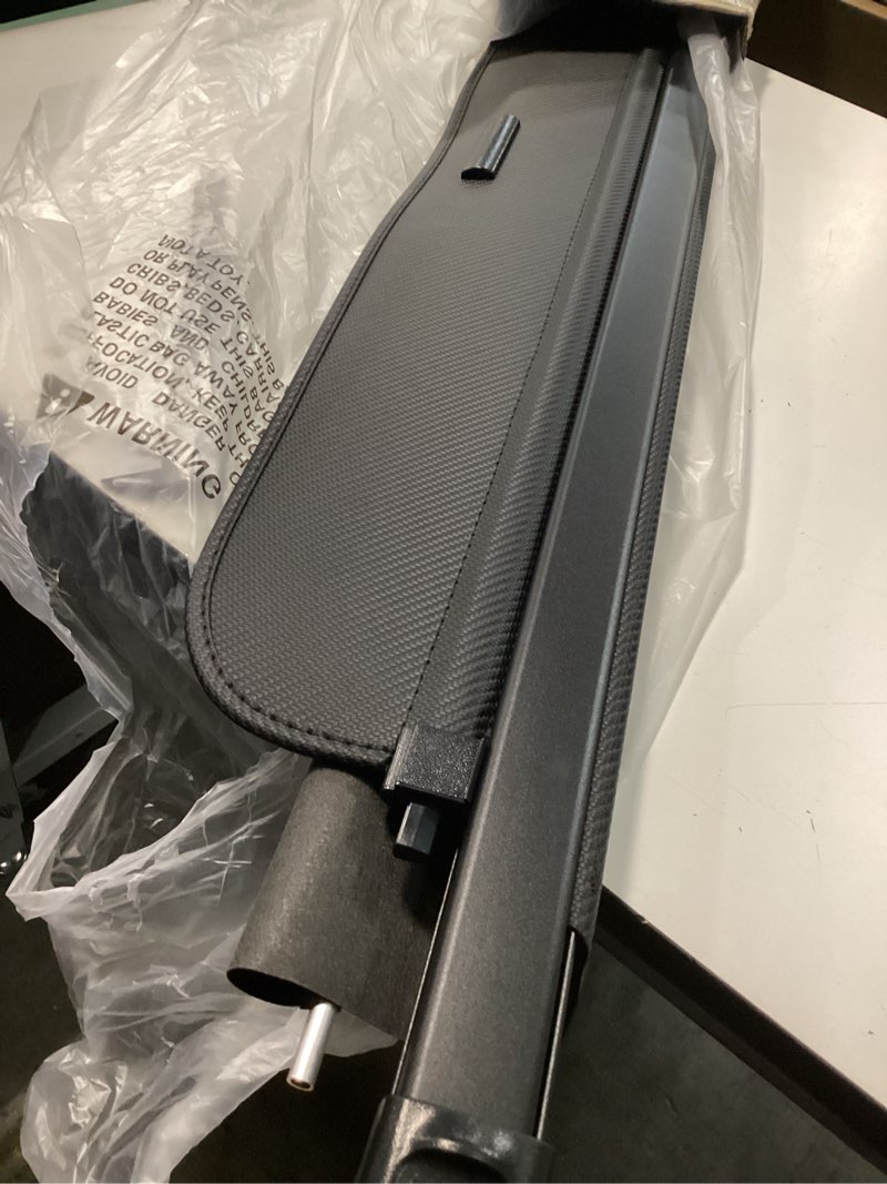 Condition photo showing Good Condition for Retractable Cargo Cover for Honda CRV 2023-2025 2026 - Carbon Fiber Texture Trunk Cover, Car Accessories, Anti-Peeping Luggage Privacy Shield for CR-V 2023 2024 2025 2026 Cargo Cover