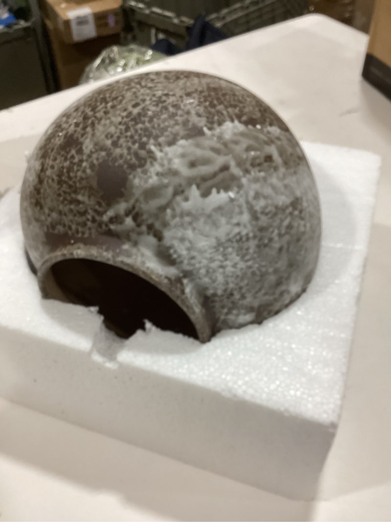 Condition photo showing Good Condition for Denique Rustic Ceramic Tall Floor Vase, Vintage Farmhouse Decor, Large Terracotta Vases for Living Room Entryway Table Centerpiece Decor, Terracotta Pottery Clay(A-22cm) 8.66 inches (Diameter x Height) Terracotta-a