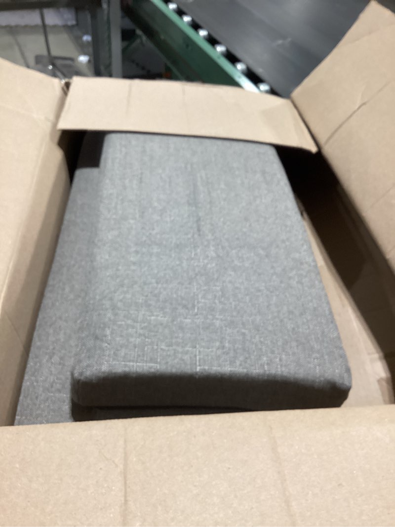 Condition photo showing Good Condition for mattress extender, bed gap/space filler, headboard pillow between headboard and mattress or wall, high-density foam with removable cover(light grey-78 * 2 * 10in) king-78*2*10in light grey