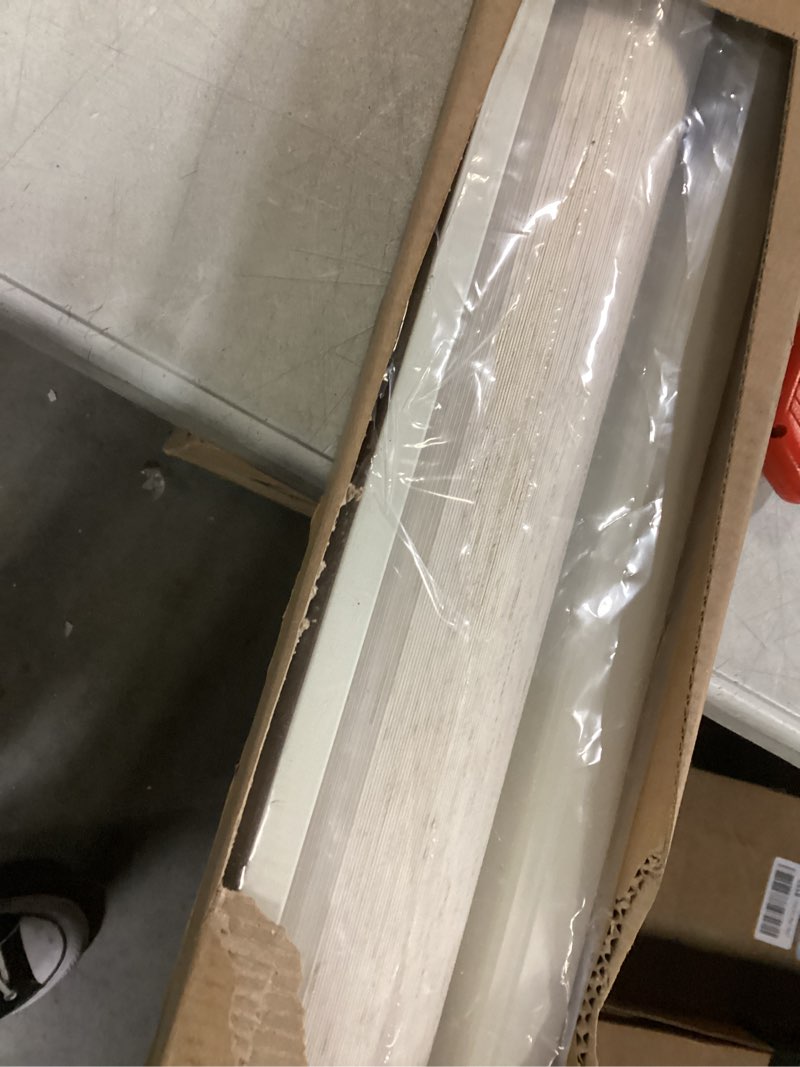 Condition photo showing New/Like New for Joydeco Linen Zebra Blinds for Windows, Cordless Privacy Light Filtering Dual Layer Window Shades, F