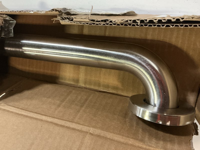 Condition photo showing Good Condition for amazon basics bathroom handicap safety grab bar, 42 inch length, 1.25 inch diameter, 500lbs capacity, ada compliant, stainless steel 1.25-inch diameter 42 inch