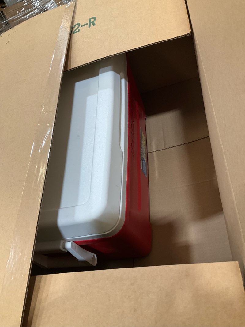 Condition photo showing Good Condition for igloos 48-quart hard-sided ice chest cooler with swing-up handles, quick-access & ultratherm insulation for camping, tailgating, beach & outdoor adventures white