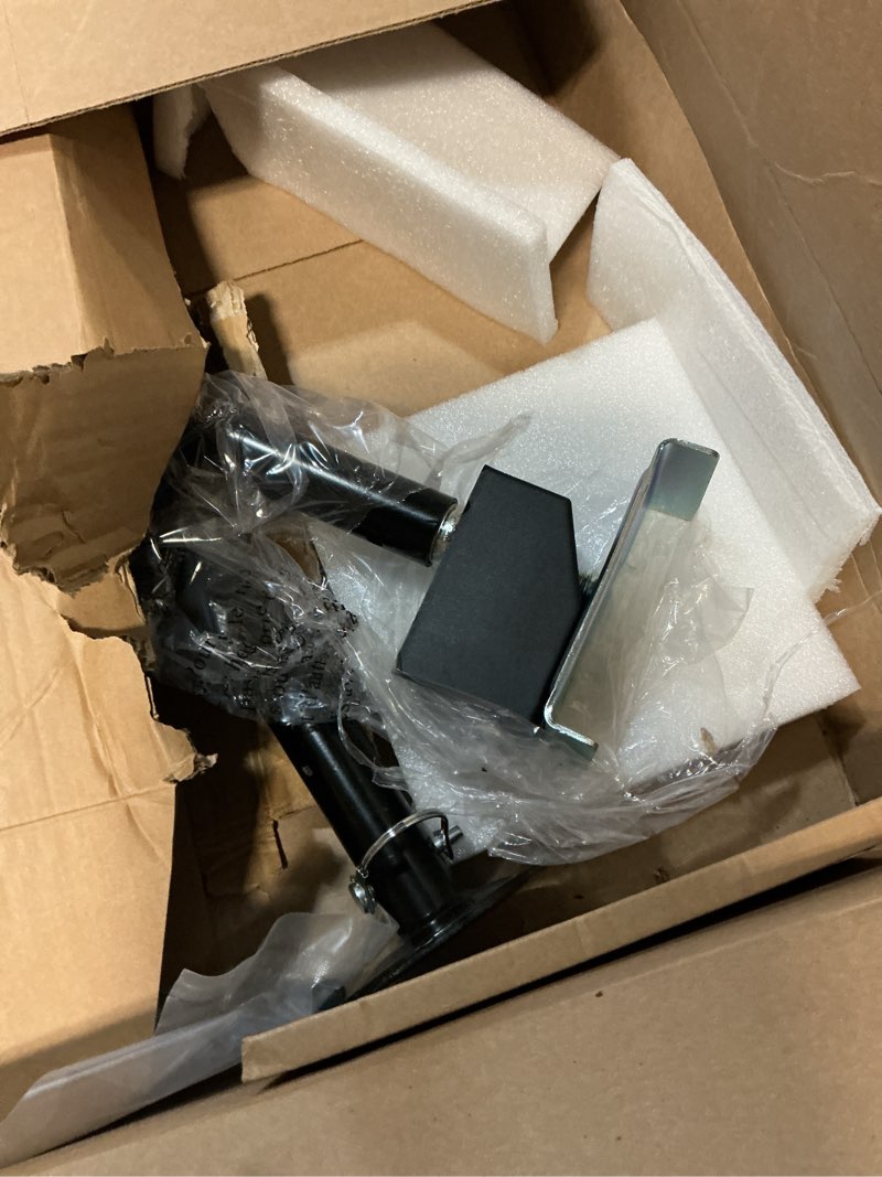 Condition photo showing As Is for byern auto rv slide out support jacks set of 2, heavy duty camper stabilizer jacks support up to 5000 lbs, adjust 20''–49'' height by power drill or handle, slide out stabilizers for rv travel trailer