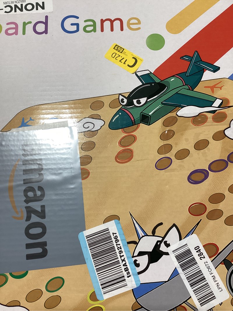 NRZSSN Large Size 20 inches Wood Wahoo Marble Board Game 2 Sided Game 4-6 Player for Friends and Fam