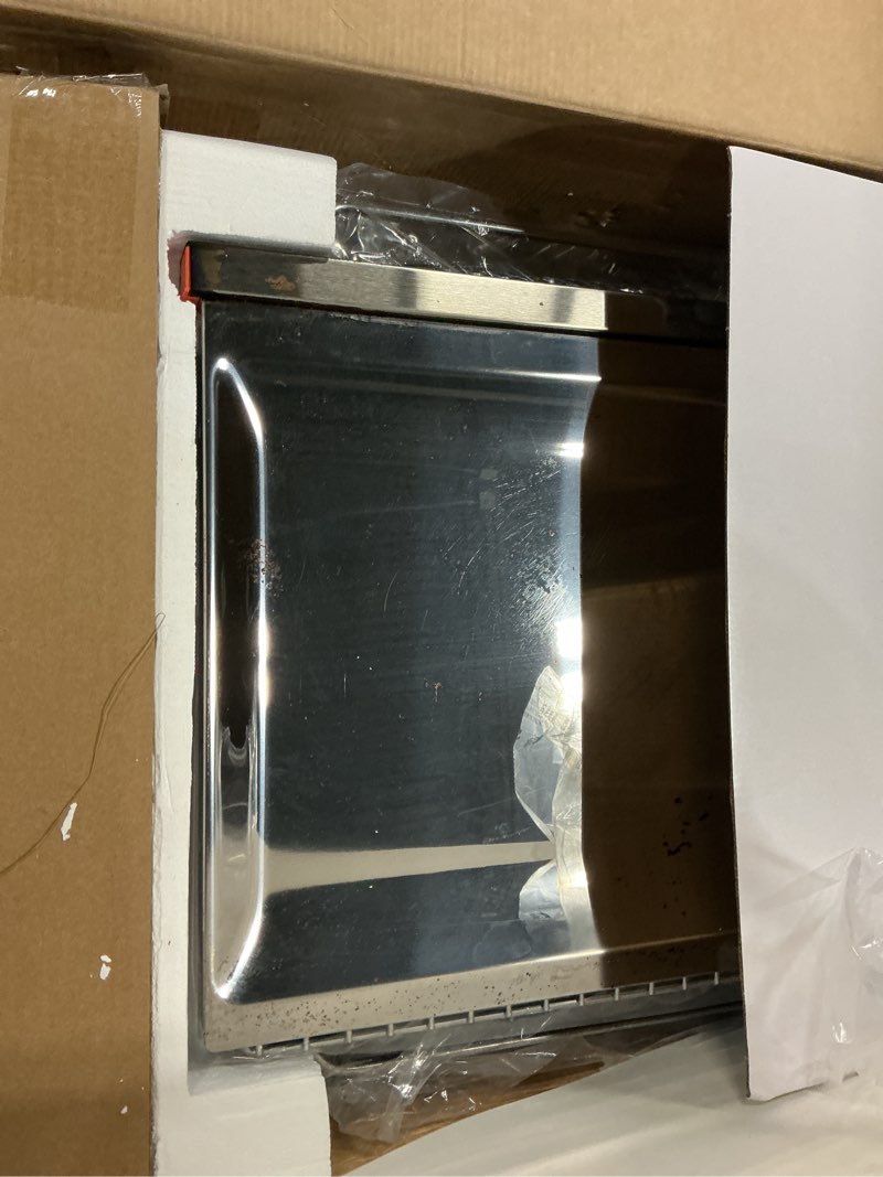 Condition photo showing As Is for breville bov950bst joule smart countertop oven air fryer pro, black stainless steel black stainless steel one size