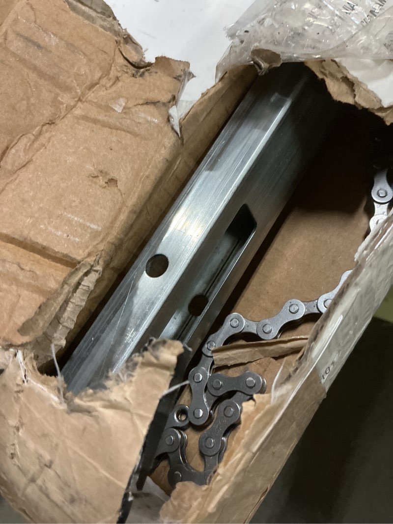 Condition photo showing Good Condition for genie ektc 8ft chain drive garage door opener extension kit for genie tube style chain rails, metallic