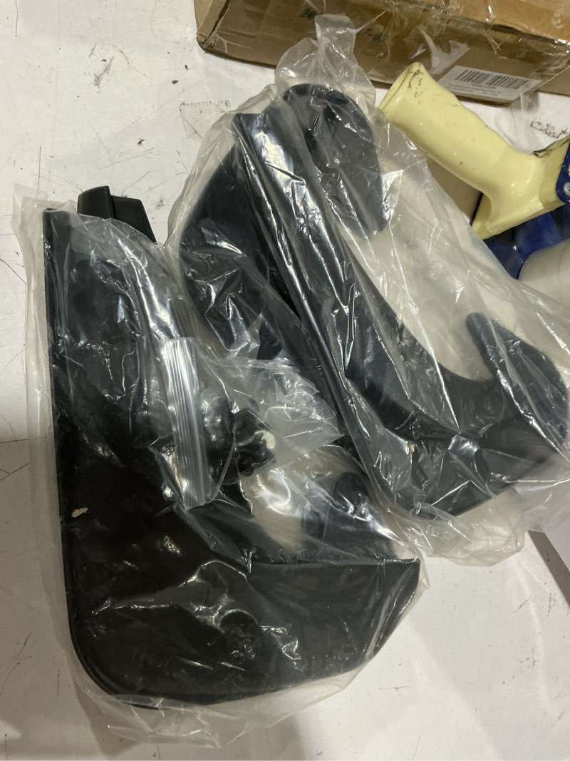 Condition photo showing Good Condition for 4pcs car mud flaps, black mud flaps splash guards, front rear mud flaps splash guards, no drilling mudguards fenders car exterior accessories universal for most cars, sedan vehicle