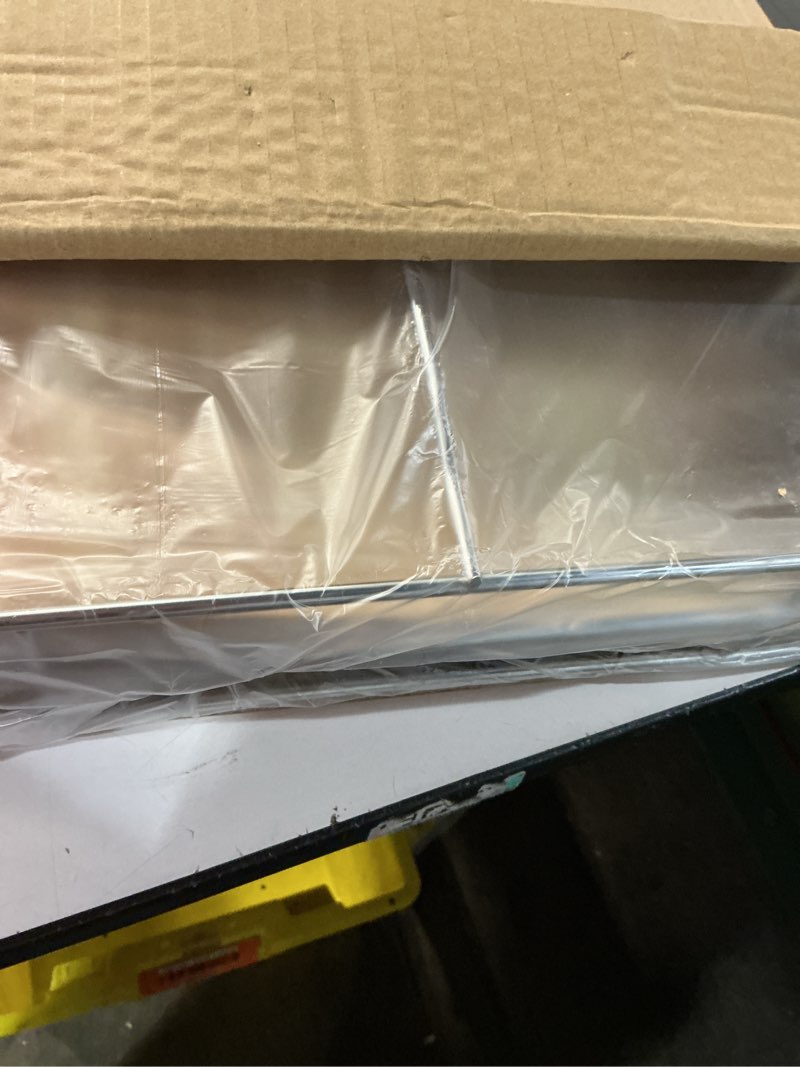 Condition photo showing item condition for Pull Out Cabinet Organizer,Heavy-Duty Slide Out Shelf, Wood And Wire Basket, Pull Out Drawer for for Kitchen Under Sink Space, Pantry, Bathroom (14 * 21 WM) 1-TIE 14*21 WM