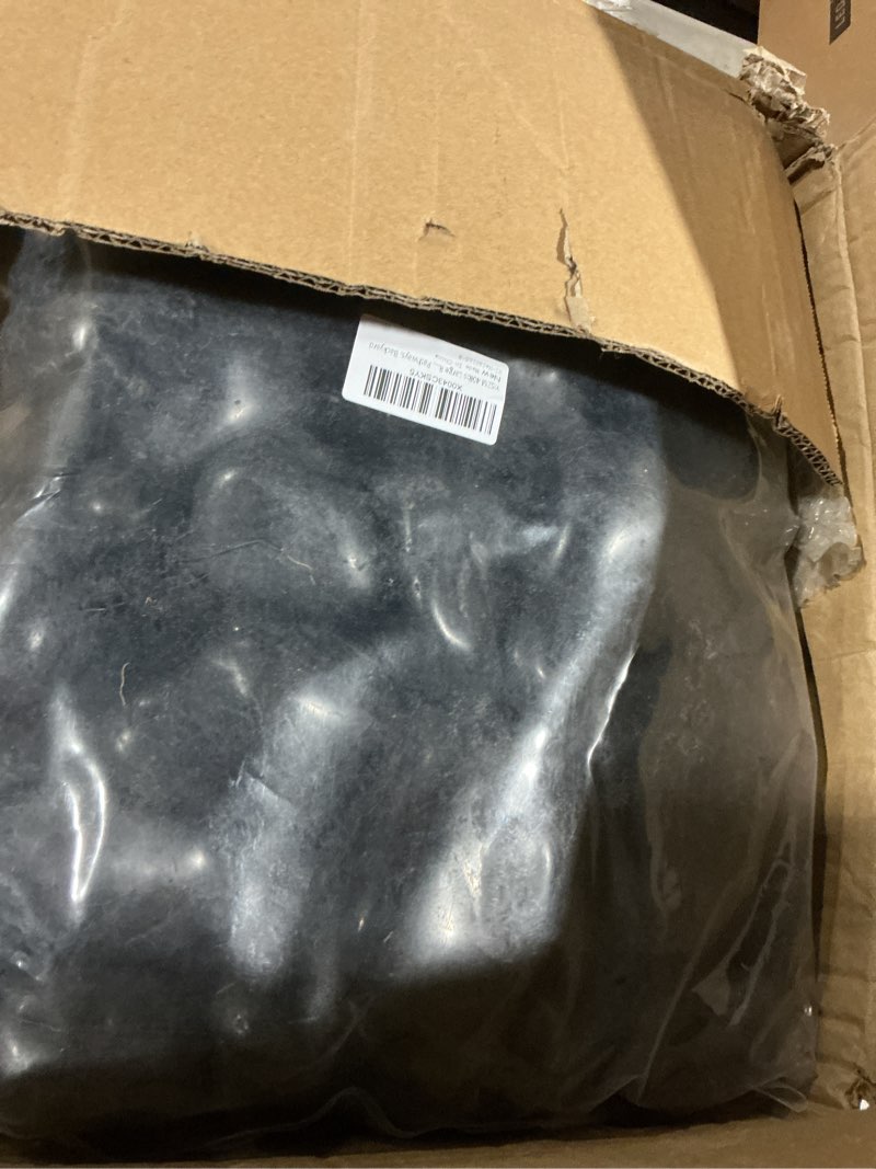 Condition photo showing Good Condition for 40lbs Large River Rocks for Landscaping, 3-4" Black Pebbles for Garden Design, Hand-Picked Smooth Stones for Fish Tank, Flower Pots, Indoor Water Fountains, Pathways, Backyard 40 Pounds Black 1