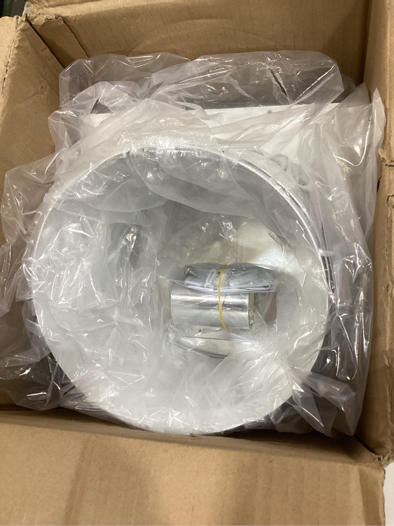 8 Inch Hooded Wall Vent with Screen and Damper, 8 Inch Range Hood Wall Vent Cap, Wall Exhaust Vent C