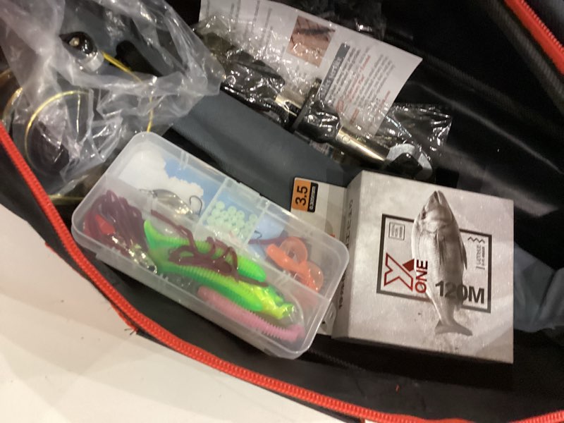 Fishing Pole Combo Set, 6.89ft Fishing Rod and Reel Combo, Carbon Fiber Telescopic Fishing Rod Kit w