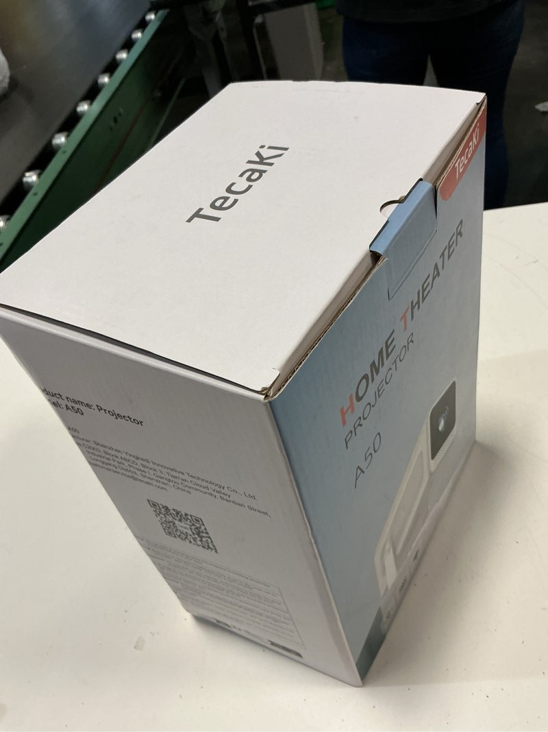 Condition photo showing New/Like New for mini projector with wifi and bluetooth, native 1080p portable outdoor movie projector, 4k supported, compatible with smartphone/tv stick/hdmi/usb/ps5, for home theater, bedroom, outdoor color 2