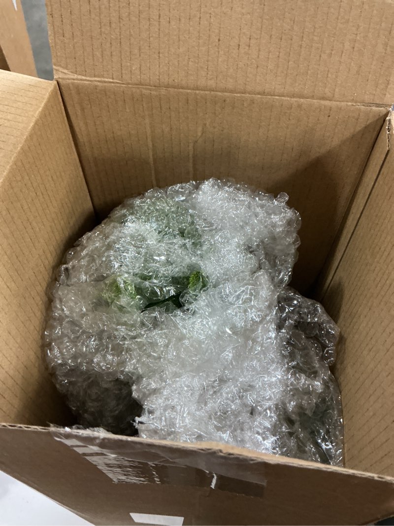 Condition photo showing New/Like New for Weysat 2 Pcs Flocked Easter Nutcracker Figure Wooden Moss Nutcracker Figures with Straw Woven Bow Easter Ornament for Festival Party Gift Shelves Table Desktop Fireplace Decor, 10inch, 15inch