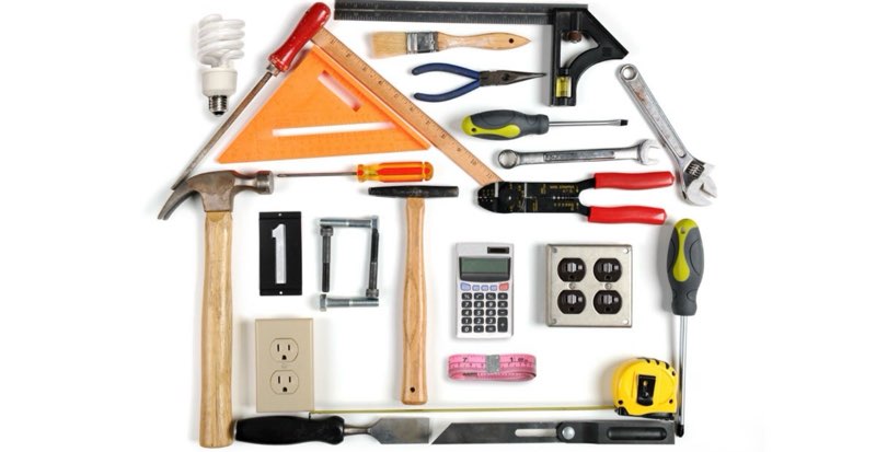 assorted home improvement lot