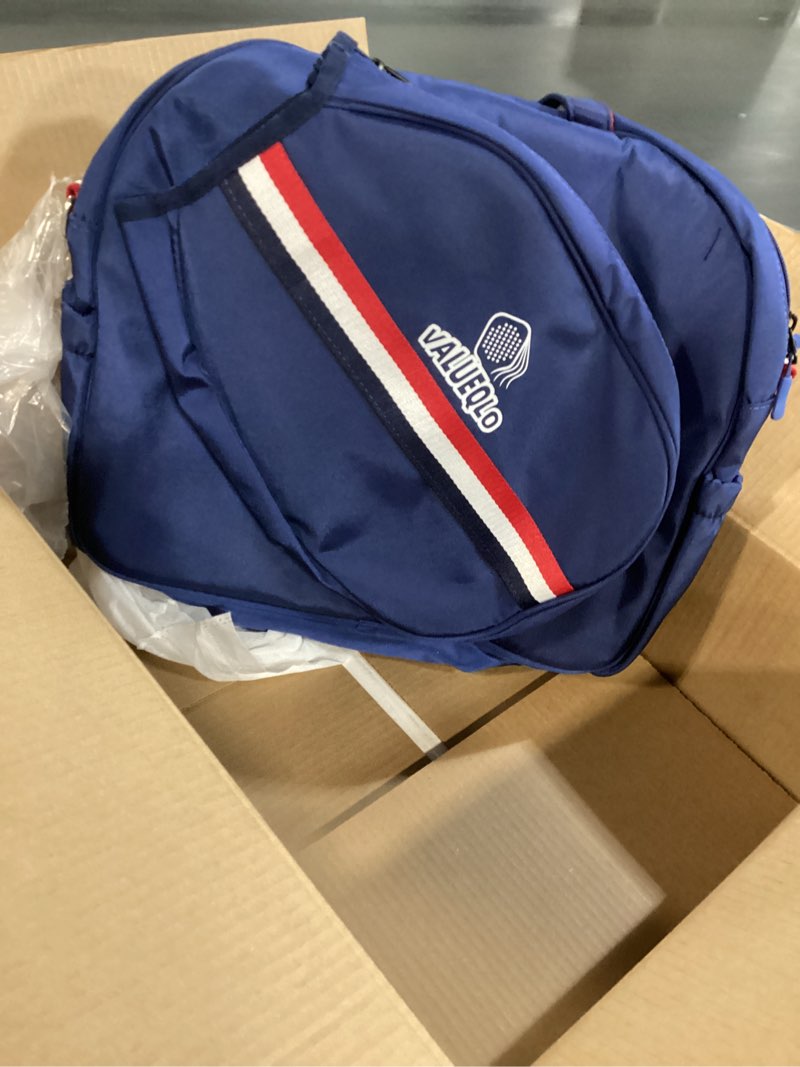 Condition photo showing New/Like New for Tennis Bag for Women with Shoe Compartment & Dry Wet Pocket, Gym Tote Bag Holds 2-3 Pickleball Paddles, Water Resistant Adjustable Strap Sports Bag Duffle Bag for Tennis, Pickleball, Travel
