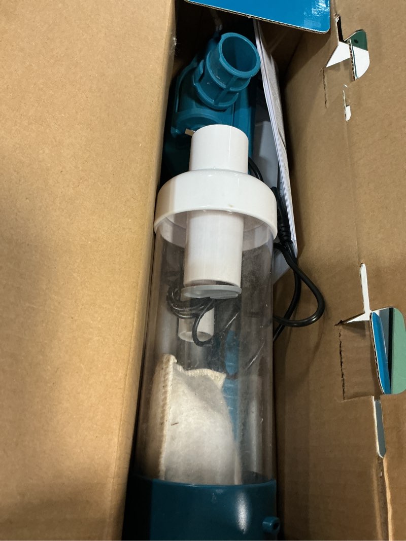 Condition photo showing As Is for project source 7.5-inches handheld pool vacuum