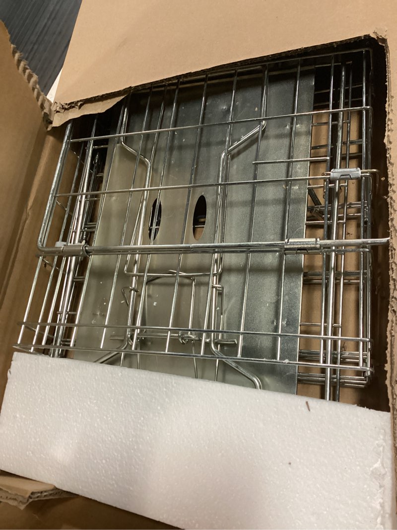 Condition photo showing Good Condition for SZHLUX 32" Live Animal Cage Trap, Heavy Duty Folding Raccoon Traps, Humane Cat Trap for Stray Cats, Raccoons, Squirrel, Skunk, Mole, Groundhog, Armadillo, Rabbit, Catch and Release SZ-HXL8130-NEW