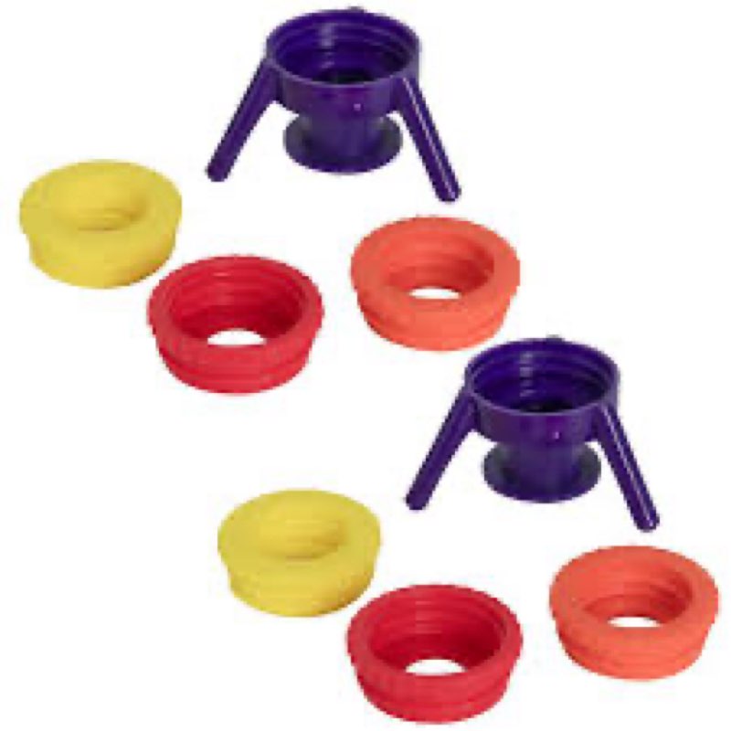 6 Pack Bottle Emptying Kit Fit Most Plastic Bottles with Food-Grade and BPA-Free Material, Get Every