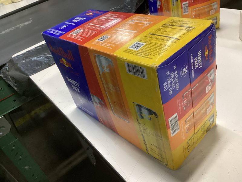 Condition photo showing New/Like New for (Best Before 06/01/2026)Red Bull Energy Drink Variety Pack, Red Bull Red, Yellow, and Amber Edition and Energy Drinks, 8.4 Fl Oz, 24 pack Cans Variety 8.4 oz., 24pk, (1x24)