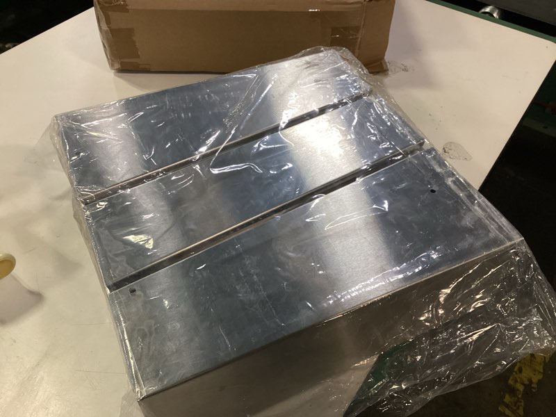 Condition photo showing As Is for Mail Boxes with Key Lock for Outside,Security Drop Box with Key,Security Key Drop Box for Letters Newspapers, Cards, Wall Mounted Large Capacity Mailbox, 15 3/5" x 10 3/5" x 3 1/2" 005 Black Large