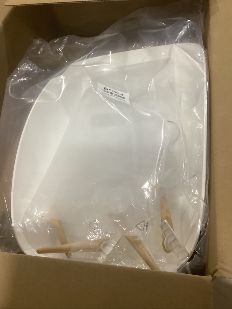 Condition photo showing Good Condition for carrotez Dish Drying Rack, Dish Rack, Dish Drainer with Swivel Spout for Kitchen Counter, Auto Water Drainage, Durable, Rustproof, White