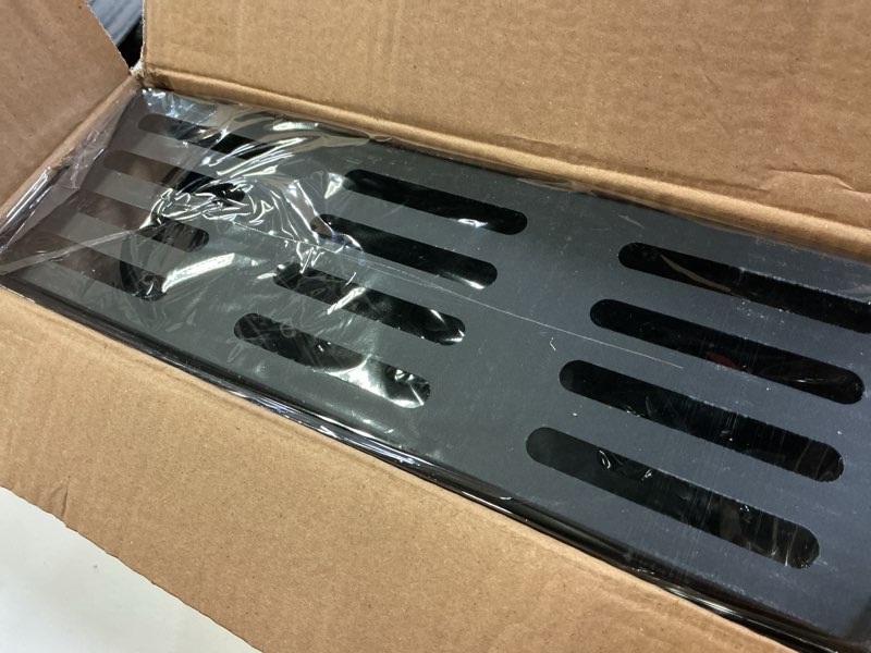 Condition photo showing New/Like New for Magnetic Spice Rack Organizer for Fridge Seasoning Organizer for Kitchen storage with Screw Magnetic Shelf with Hook for Refrigerator and Oven (4pack1hook-Bronze)