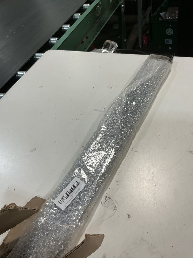 Condition photo showing Good Condition for 2 Pack C Channel Steel with Bolts, 30" Long x 1/2" Leg Support Bracing, Hidden Metal Brackets for Live Edge Table Top, Slab Furniture, Woodworking (Black)