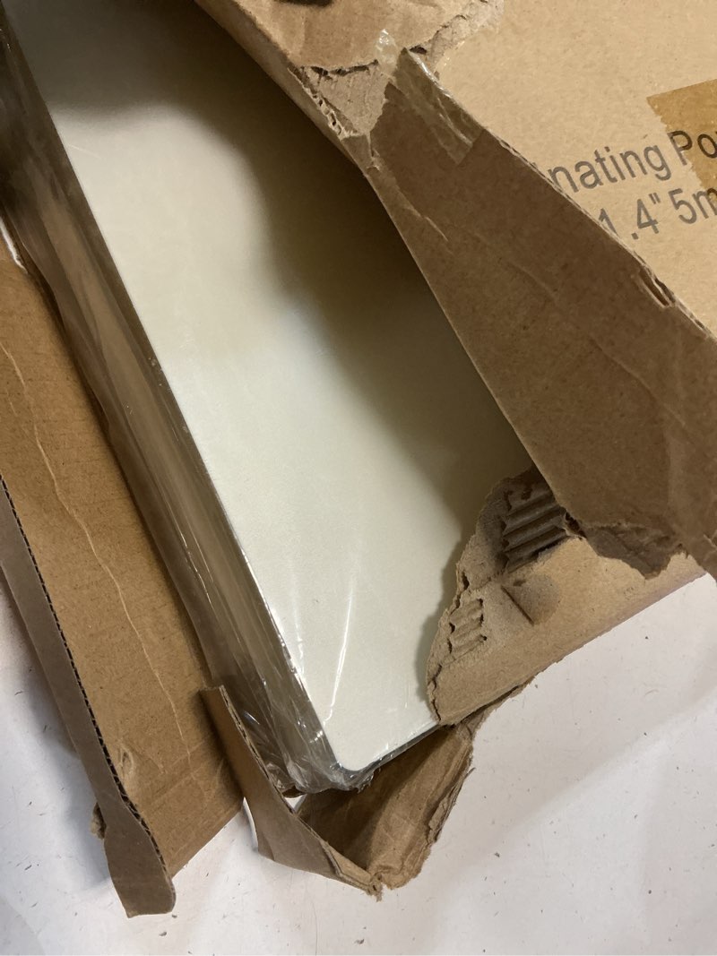 Condition photo showing Good Condition for RyhamPaper Thermal Laminating Pouches, Laminating Sheets 9 x 11.5 Inches Letter Size 3 mil, 100 Pack Laminator Sheets for Sealed Document, Cards, Clear Laminated Finish, Round Corner, Waterproof 3mil 100pack