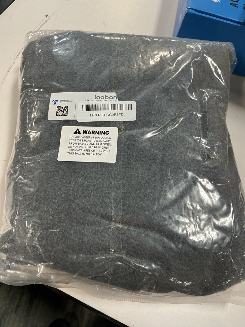 Condition photo showing Good Condition for loobani 2 packs extra large reusable dog mat for floor, non-slip washable pee pads for dogs, fast absorbent pet whelping pads, puppy playpen mat for incontinence, housebreak, crate (36"x48"-gray) 36"*48"(pack of 2) gray
