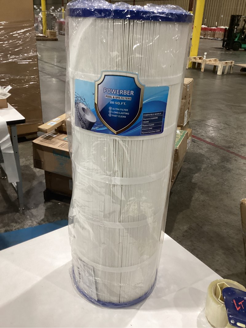 Condition photo showing New/Like New for c200s pool filter cartridge - compatible with hayward cs200e pool filter cartridge c-9442, pa200s, cx200xre, c200s hayward filter cartridge, 200 sq.ft. 1 pack
