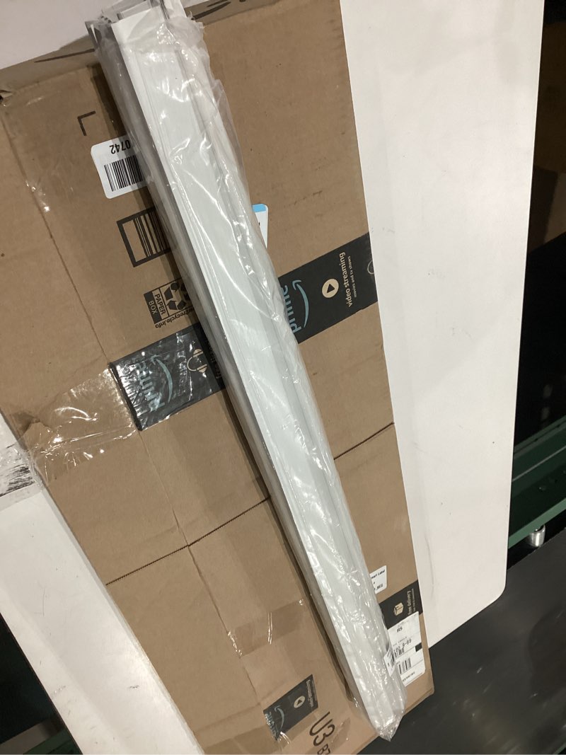 Condition photo showing Good Condition for m-d building products vinyl cinch® u-shape door bottom seal, slide-on weatherstripping draft stopper, easy to install, fits 36” x 1-3/4” doors, fills 3/8”- 3/4” gaps, 2 pack of 43336, white white 36 inch 2