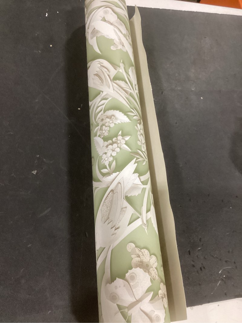 Condition photo showing New/Like New for fine decor fae plum woodland wallpaper, fd42949