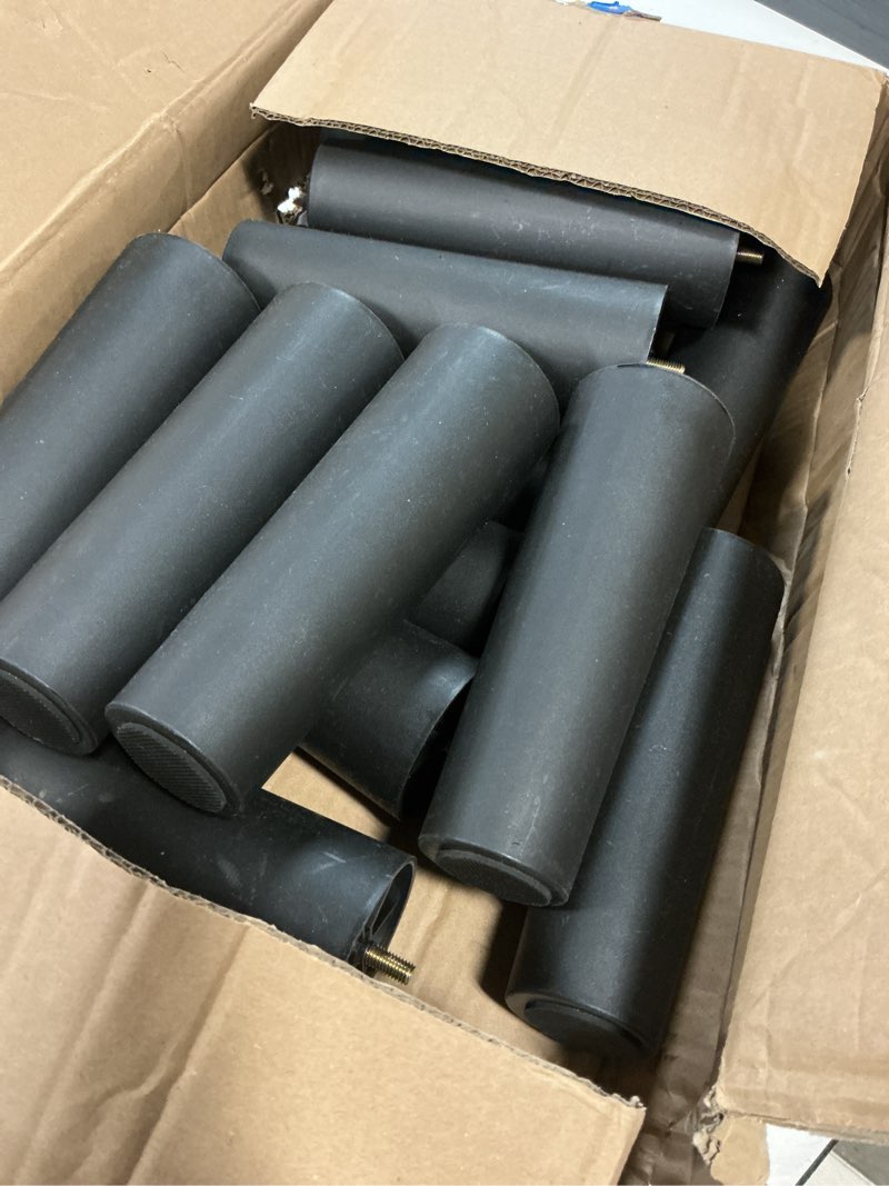 Condition photo showing Good Condition for turstin 16 pack 8 inch plastic furniture legs with m8 t-nuts screws tapered sofa couch and chair legs replacement furniture leg for diy projects sofas coffee tables dressers beds 8 inch 16