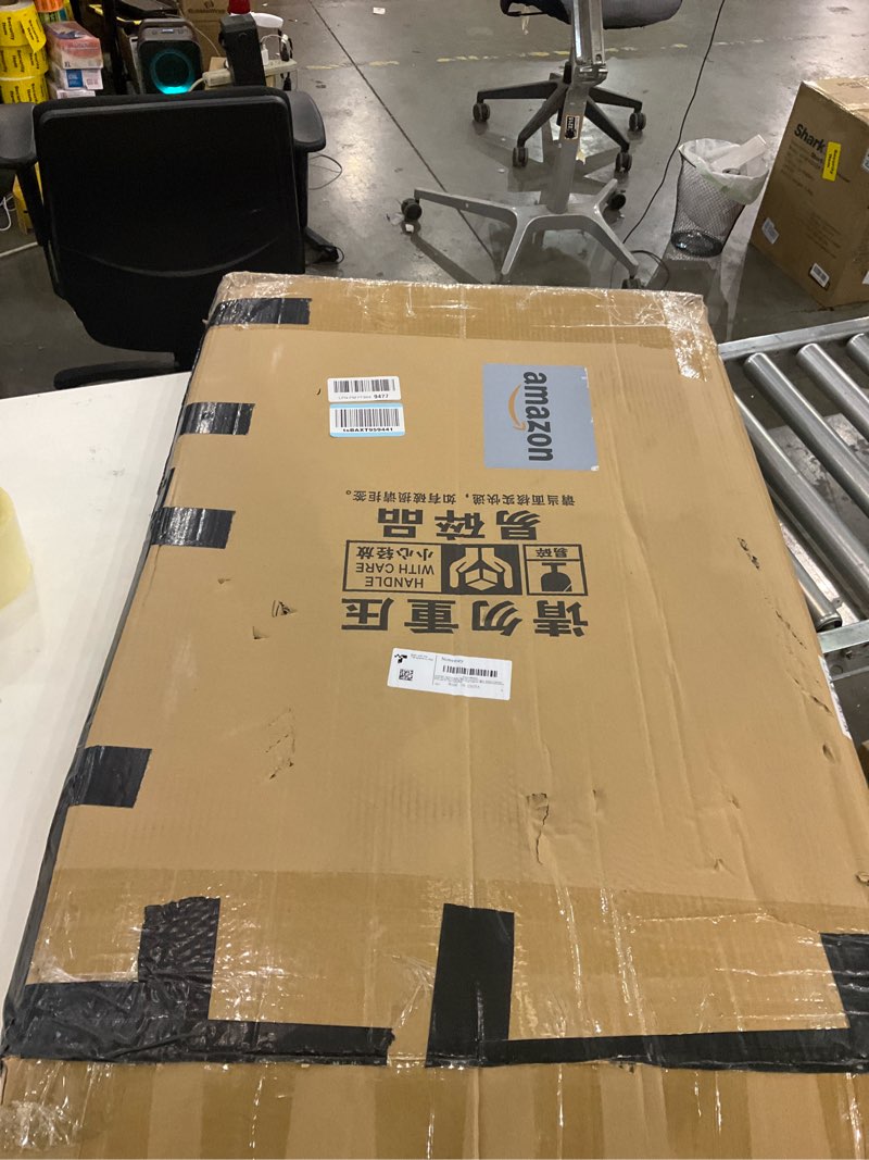 Condition photo showing As Is for NONEMEY Clear Acrylic Display Case with Two Kind of Lights for 1000% Pop Mart?Dustproof Model Showcase Organizer Box, Display Case for Collectibles (21.2x21.2x30.7inch,54x54x78cm) black-light string 21.2×21.2×30.7inch,54×54×78cm