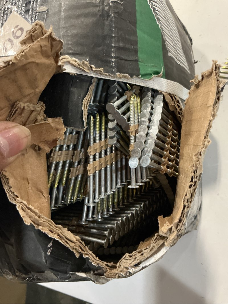 Condition photo showing Good Condition for metabo hpt framing nails | 2-3/8-inch x .113 | ring shank | 21 degree | full round head | 5,000 count | 10161hpt