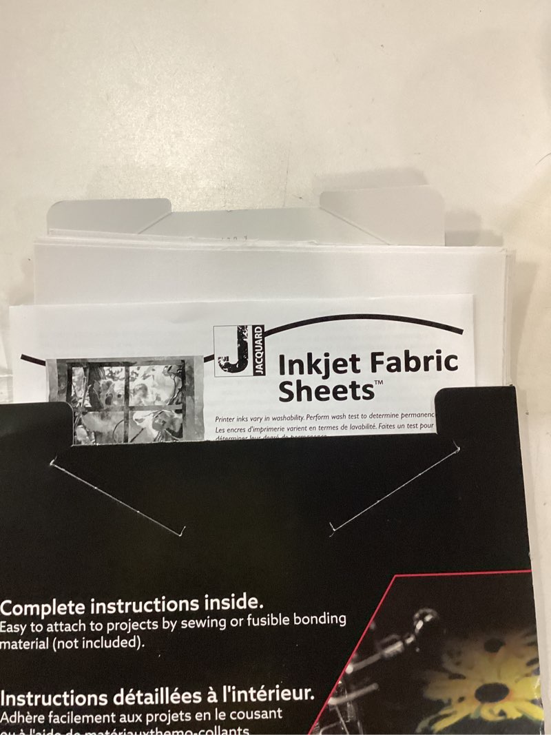 Condition photo showing Good Condition for Jacquard Inkjet Cotton 8.5X11 10 Pack 8-1/2" x 11"