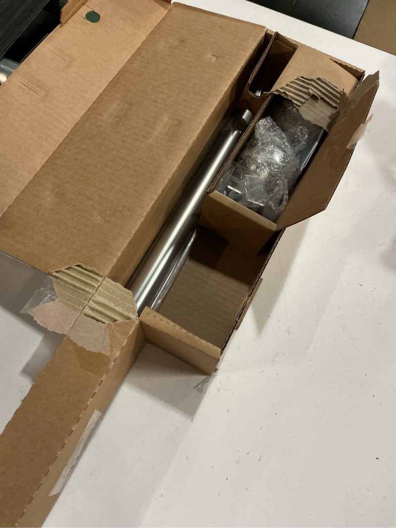 Condition photo showing Good Condition for Ivilon Drapery Window Curtain Rod - Knob Design, 1 Inch Rod, 28 to 48 Inch. Satin Nickel 28" to 48" Satin Nickel
