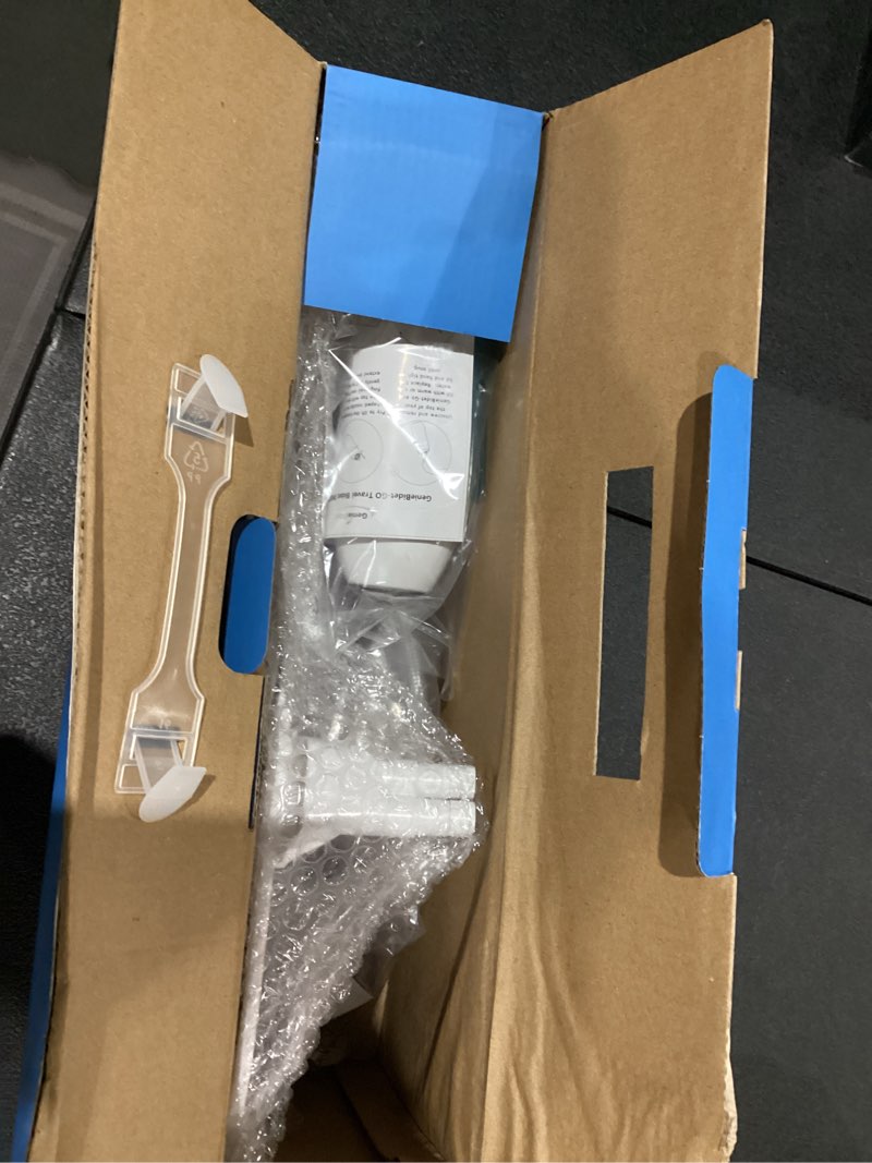 Condition photo showing New/Like New for GenieBidet Bidet Attachment for Toilet - Ultra-Slim Left Handed Hygienic Bidet Attachment For Existing Toilets - Bidet Toilet Seat Attachment with Pressure Controls - Travel Bidet Included LEFT-HAND DECOR BIDET